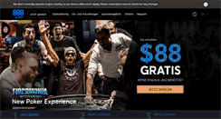Desktop Screenshot of 888poker.com