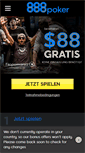 Mobile Screenshot of 888poker.com