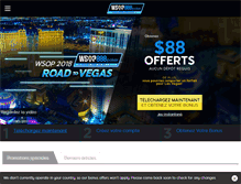 Tablet Screenshot of fr.888poker.com