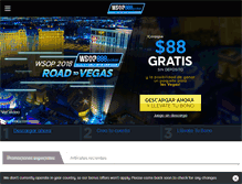 Tablet Screenshot of es.888poker.com